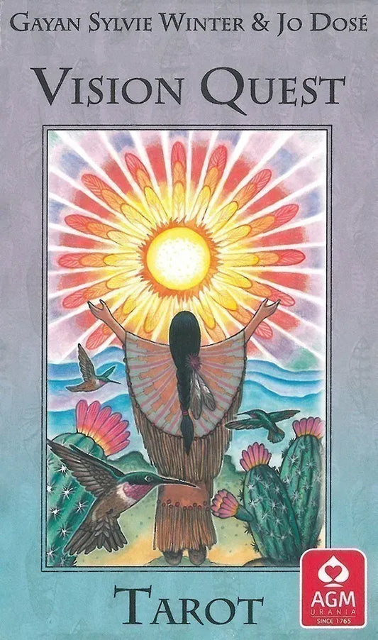 Vision Quest Tarot By Gayan Sylvie Winter and Jo Dosé