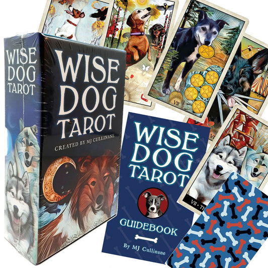 Wise Dog Tarot by MJ Cullinane