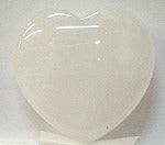 Clear Quartz 30mm Heart