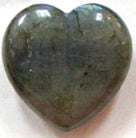 Labradorite 30mm Heart