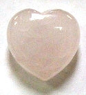 Rose Quartz 25mm Heart