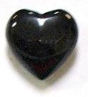 Black Onyx 25mm Heart