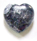 Sodalite A+ 25mm Heart