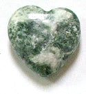 Jade Snake Dragon 25mm Heart