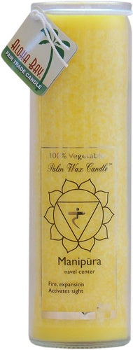 Manipura Solar Plexus Chakra Jar Candle - Yellow