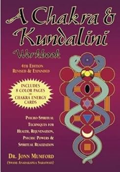 A Chakra & Kundalini Workbook by Dr. Jonn Mumford – A comprehensive 288-page guide featuring a twelve-week plan of powerful psychic techniques, breath and posture exercises for ultimate health and wellness, including full-color chakra energy cards and a Tantric ritual for spiritual transformation.
