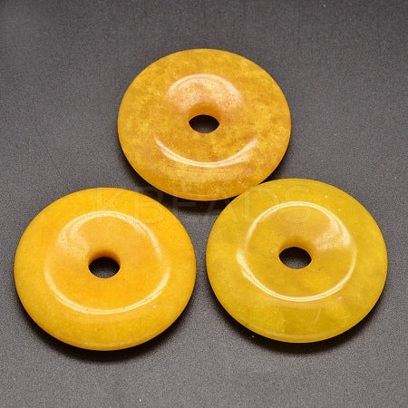 Yellow Jade 40mm Donut