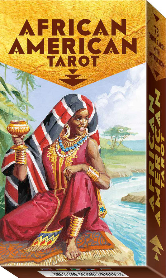 African American Tarot by Jamal R. & Thomas Davis – powerful tarot deck honoring African heritage, culture, and spiritual wisdom.
