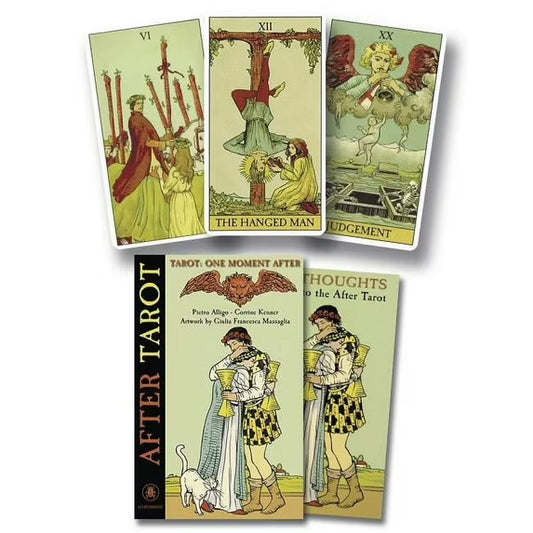 After Tarot Kit by Lo Scarabeo – a reimagined tarot deck exploring what happens in the moments after classic scenes.
