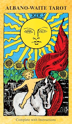 Albano Waite Tarot – vibrant recoloring of the classic Rider-Waite deck by Frankie Albano for bold, intuitive readings.
