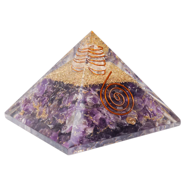 40–50mm Orgone Pyramid - India