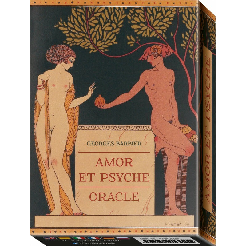 Amor Et Psyche Oracle by Rachel Paul and Georges Barbier – elegant 40-card deck blending classical romance with intuitive divination.
