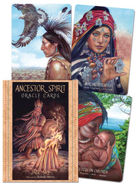 Ancestor Spirit Oracle Cards by Jade‑Sky & Belinda Morris – 43‑card deck and 104‑page guidebook honoring ancestors and ancestral wisdom.
