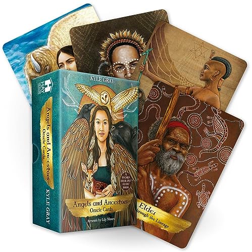 Angels and Ancestors Pocket Oracle Cards by Kyle Gray – compact spiritual guidance blending angelic and ancestral wisdom.
