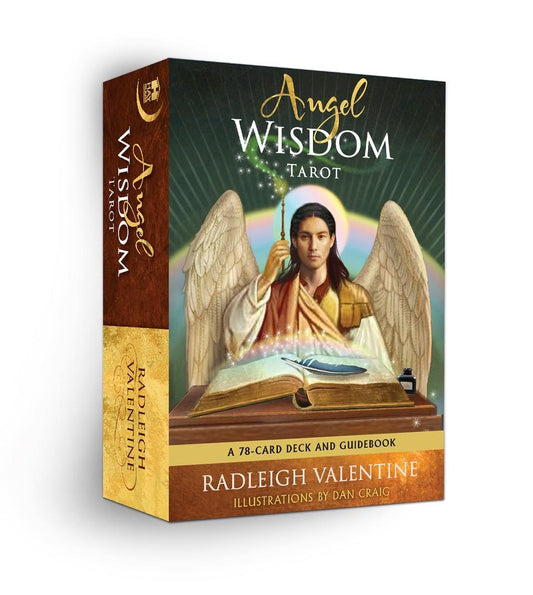 Archangel Power Tarot Cards by Doreen Virtue & Radleigh Valentine – a 78‑card empowering deck with angelic strength and divine guidance.
