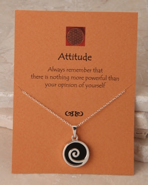 Attitude Dare To Dream Collection Charm Sterling Silver Necklace