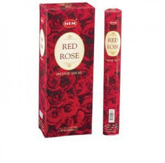 Hem Red Rose Incense Sticks