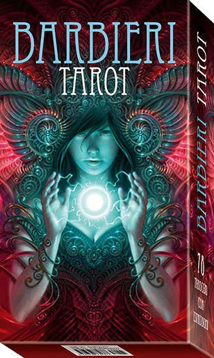 Barbieri Tarot by Paolo Barbieri – visually stunning tarot deck featuring fantasy-inspired artwork by Paolo Barbieri.
