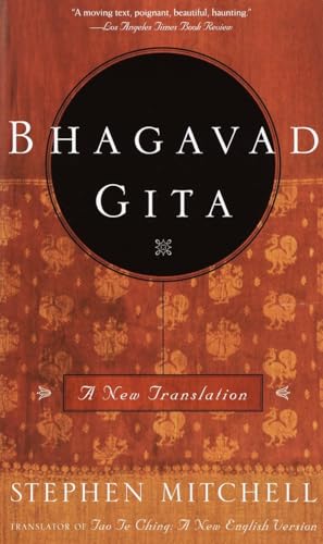 The Bhagavad-Gita: A New Translation by Stephen Mitchell – classic Hindu scripture in Shambhala Edition.
