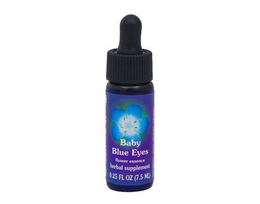 Biodynamic Baby Blue Eyes Flower Essence Herbal Supplement