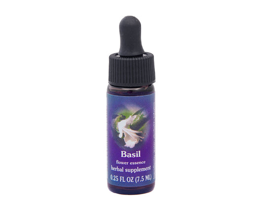 Biodynamic Basil Flower Essence Herbal Supplement