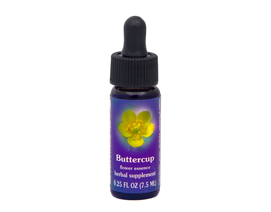 Biodynamic Buttercup Flower Essence Herbal Supplement