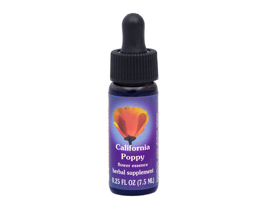 Biodynamic California Poppy Flower Essence Herbal Supplement