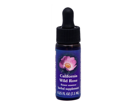 Biodynamic California Wild Rose Flower Essence Herbal Supplement