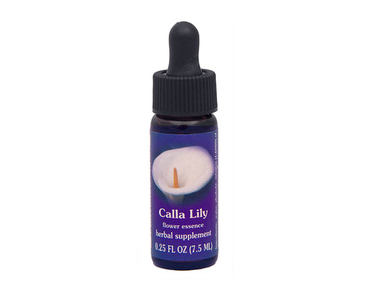 Biodynamic Calla Lily Flower Essence Herbal Supplement