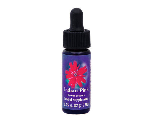 Biodynamic Indian Pink Flower Essence Herbal Supplement