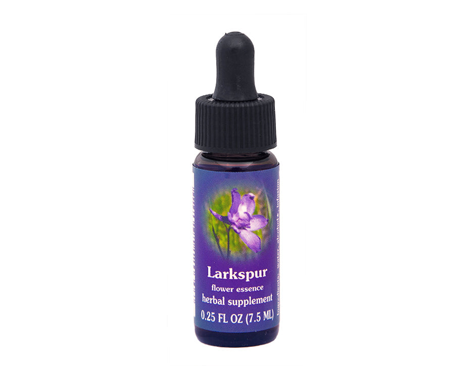 Biodynamic Larkspur Flower Essence Herbal Supplement