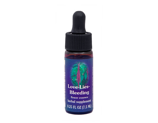 Biodynamic Love-Lies-Bleeding Flower Essence Herbal Supplement