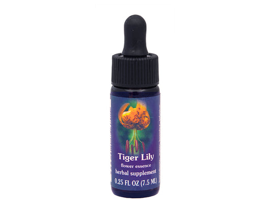 Biodynamic Tiger Lily Flower Essence Herbal Supplement