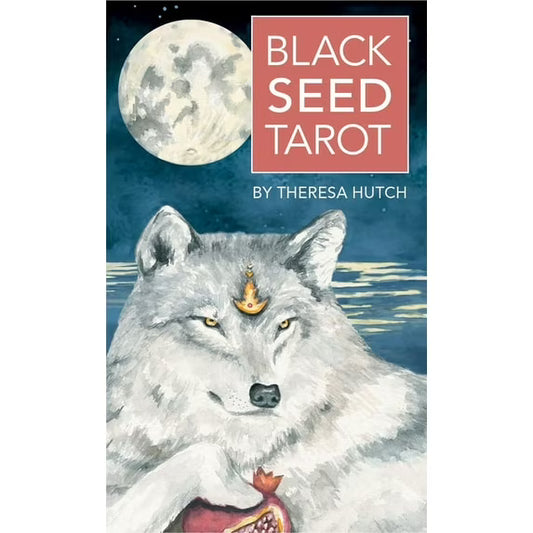 Black Seed Tarot by Jessica Hundley – a visionary tarot deck blending mysticism, symbolism, and spiritual insight.
