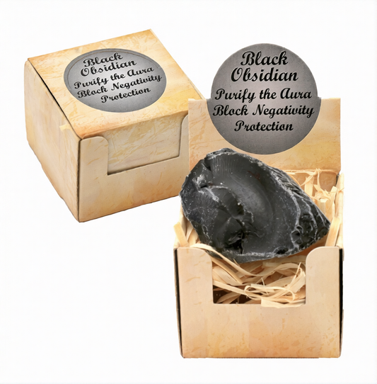 Black Obsidian Natural Polished - Mexico