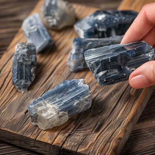 Blue Kyanite Natural Jewelry Grade - Africa