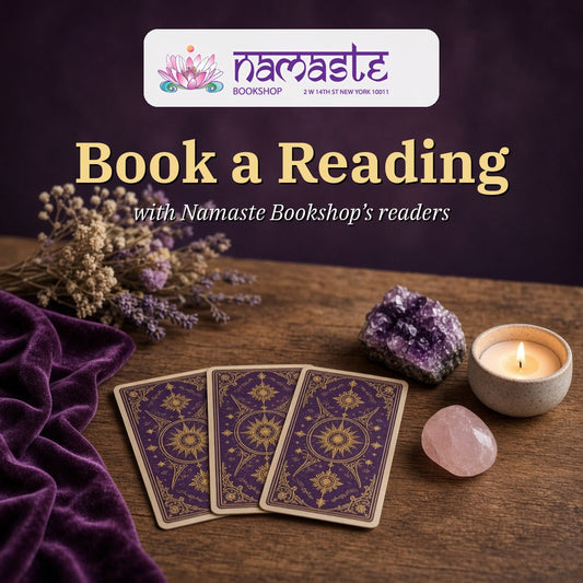 15 Minutes Tarot Reading With Rebecca, session listing at Namaste Bookshop near Union Square, NYC