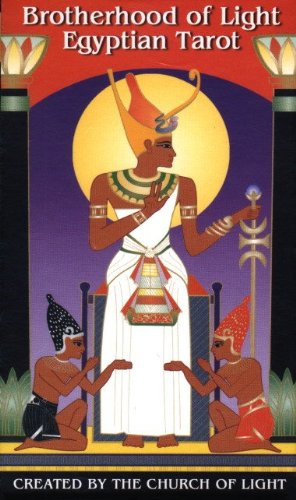 Brotherhood of Light Egyptian Tarot by Vicki Brewer – 78-card deck blending Egyptian symbolism with Tarot, astrology, and numerology.
