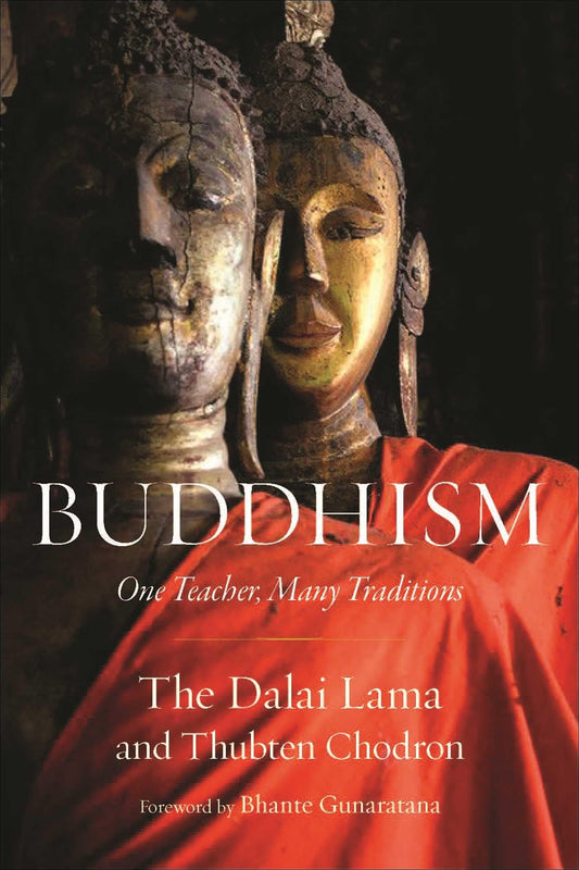 Buddhism: One Teacher, Many Traditions by the Dalai Lama – accessible overview of Buddhism’s diverse lineages and unified teachings.
