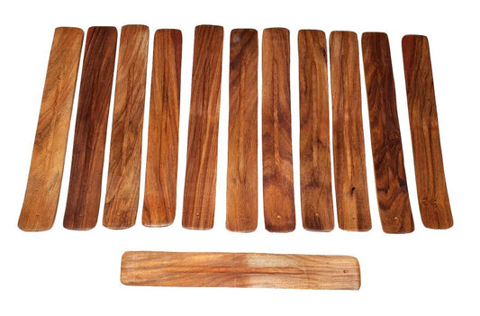 Plain Boat Burner Wood 10"L