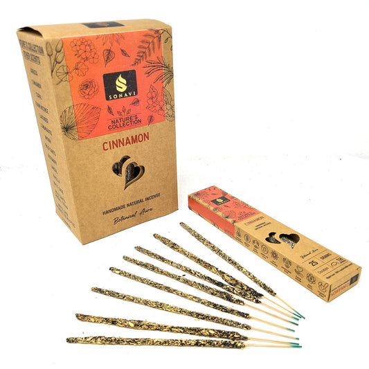Cinnamon Incense Sticks - 25 grams - SONAVI – Nature’s Collection