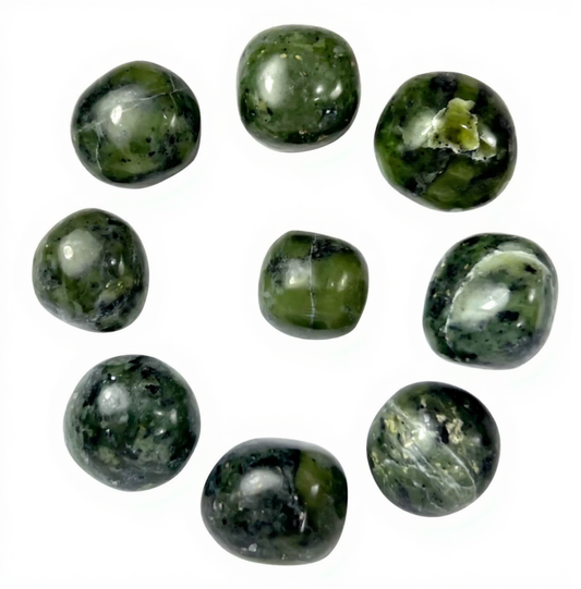 Jade Nephrite Tumbled 20-35MM Peru