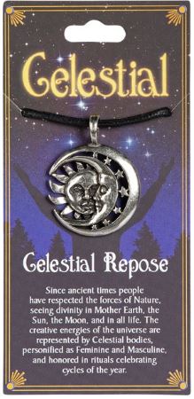 Celestial Repose Carded Pendants - Celestial