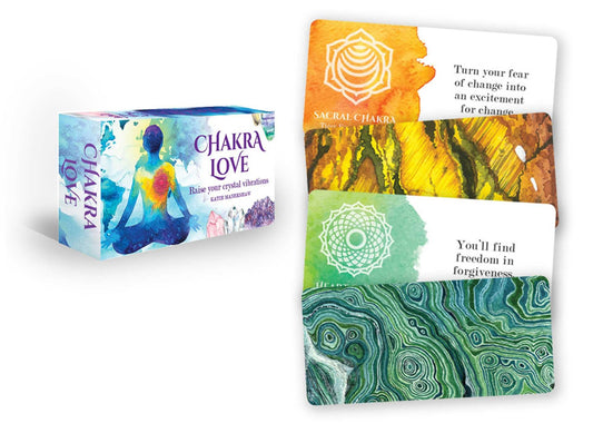 Chakra Love by Katie Manekshaw – inspirational messages and affirmations to balance your energy centers.

