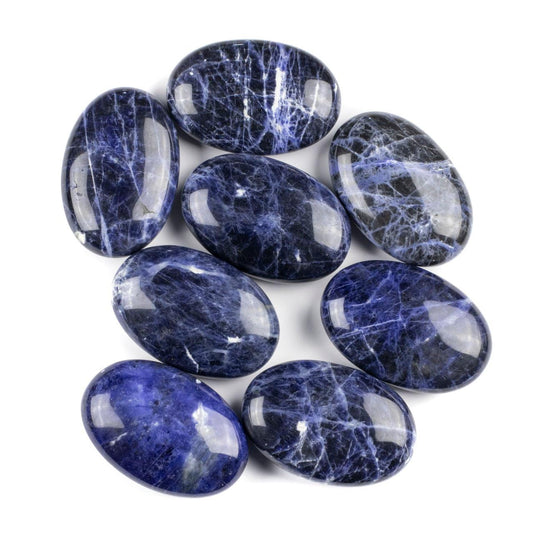 Sodalite Palm Stone Gallet - South Africa