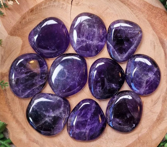 Chevron Dream Amethyst Dark Palmstone Gallet Madagascar