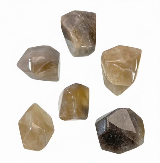 Natural Citrine Polished Polygon 1.5-3.5" - Brazil
