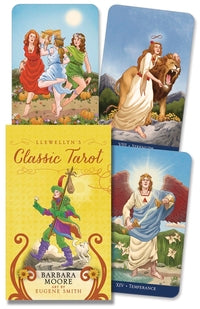 Classic Tarot Mini by Eugene Smith with traditional tarot artwork in a compact, travel-friendly deck.

