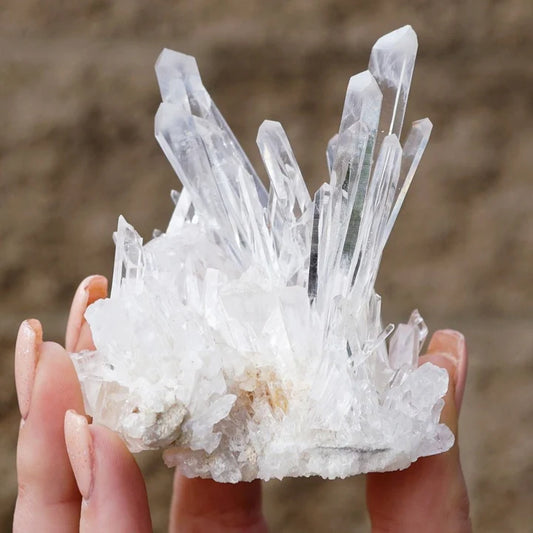 Colombian Clear Quartz Cluster