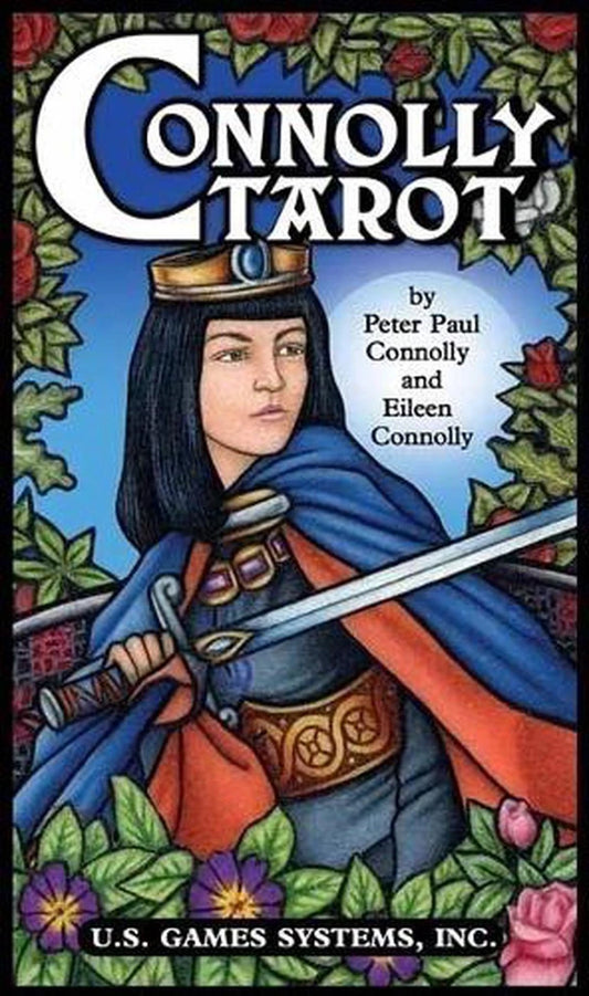 Connolly Tarot by Eileen Connolly with art by Peter Paul Connolly – a vibrant tarot deck with spiritual and uplifting imagery.
